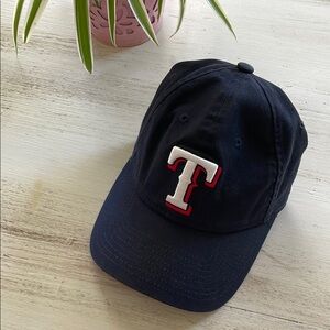 Texas Rangers New Era Navy Blue 9FORTY Cap